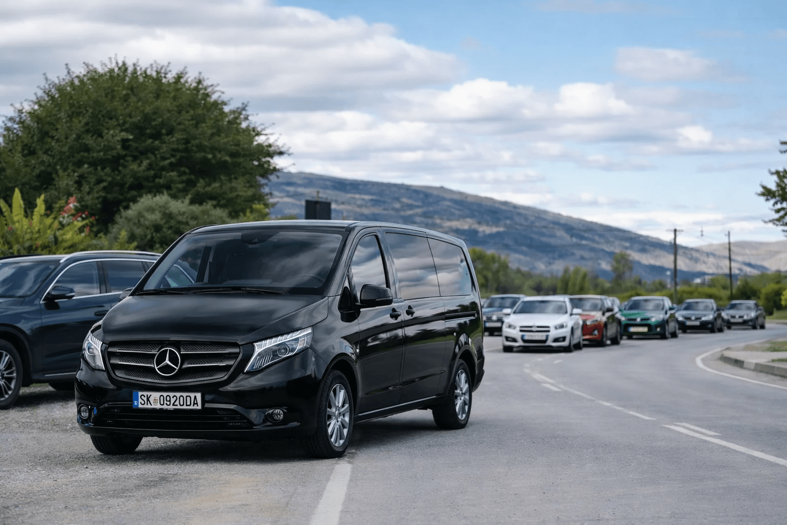 Monospace Mercedes-Benz Classe V pour les transferts à Amsterdam