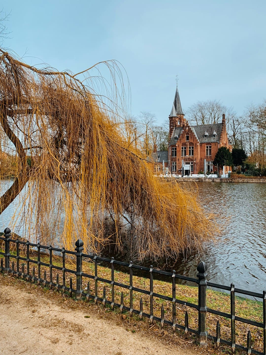 Point de repère de la ville de Bruges pour le service de chauffeur